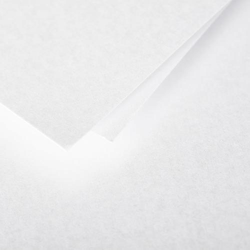 100 bandes de papier quilling BLANC ( paper art, white )