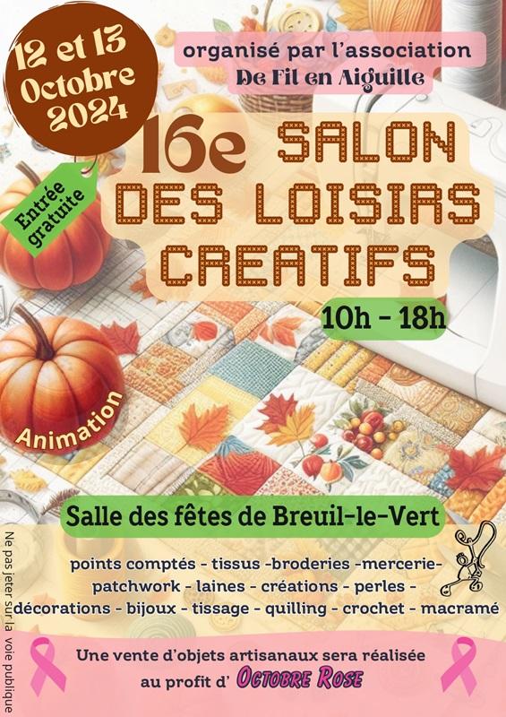 Breuil le vert salon des loisirs creatifs