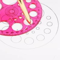 Regle gabarit cercle quilling ronde 03